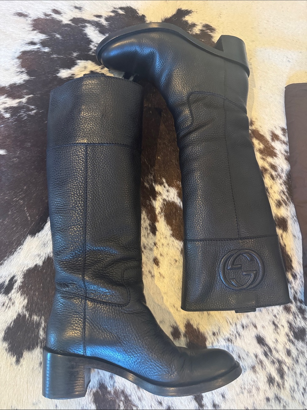 Gucci Knee-High Riding Boots - Picture 9 of 17
